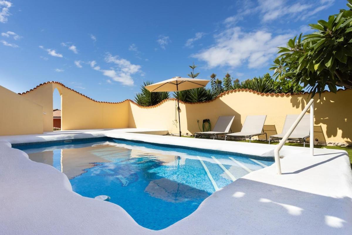 Villa La Paz Ocean views&private heated pool El El Sauzal Exterior foto