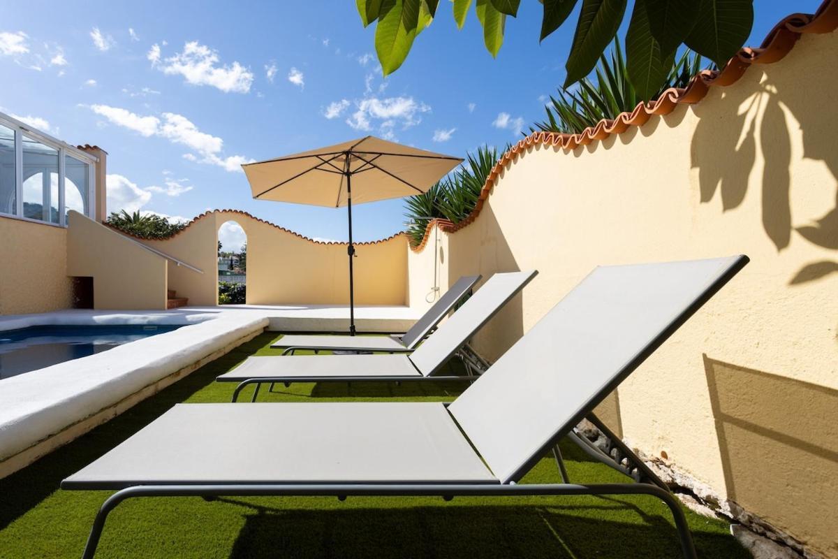 Villa La Paz Ocean views&private heated pool El El Sauzal Exterior foto