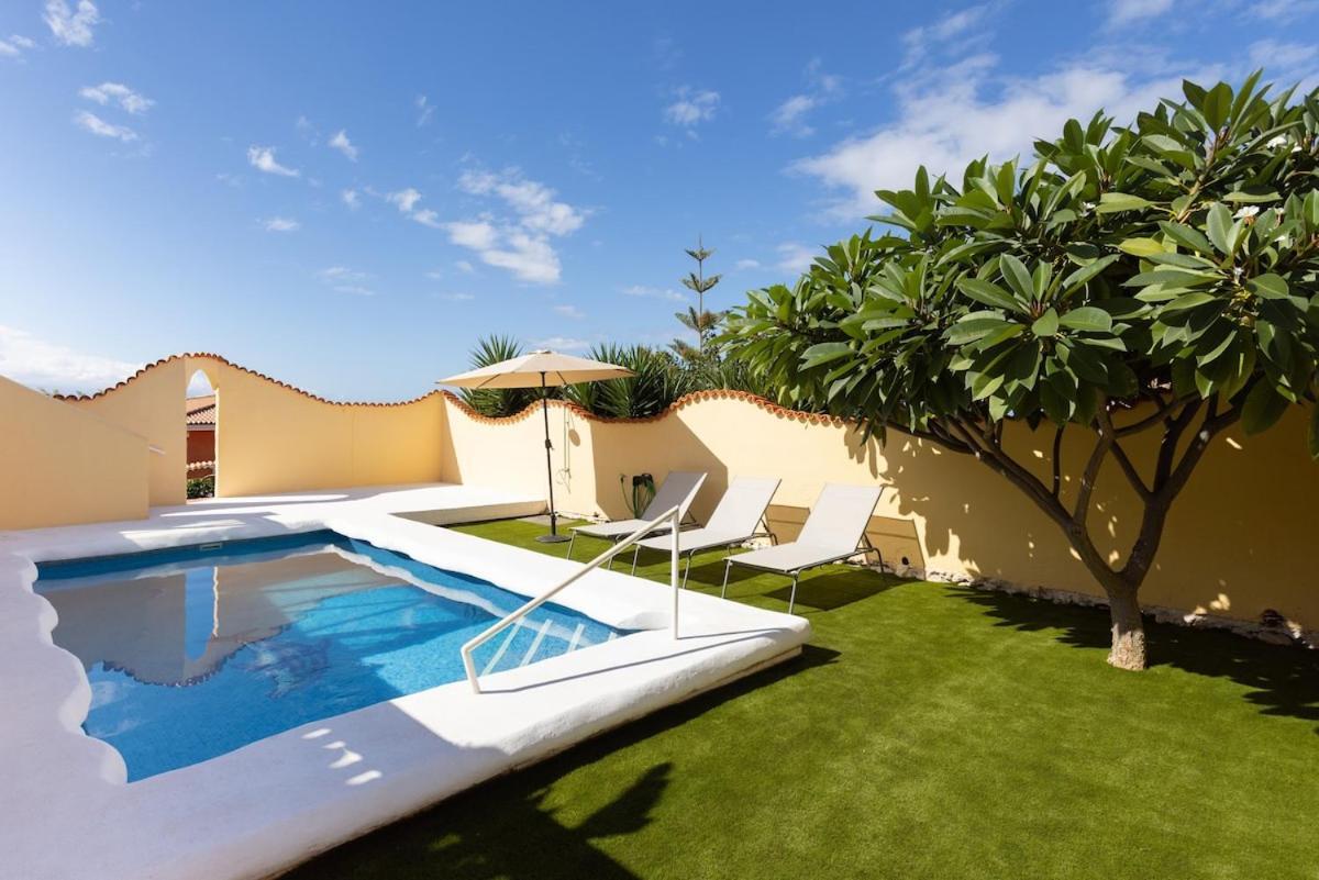 Villa La Paz Ocean views&private heated pool El El Sauzal Exterior foto