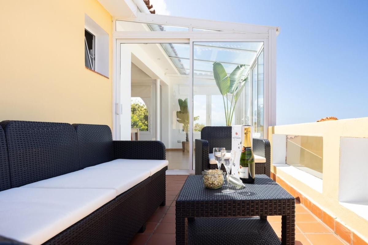 Villa La Paz Ocean views&private heated pool El El Sauzal Exterior foto