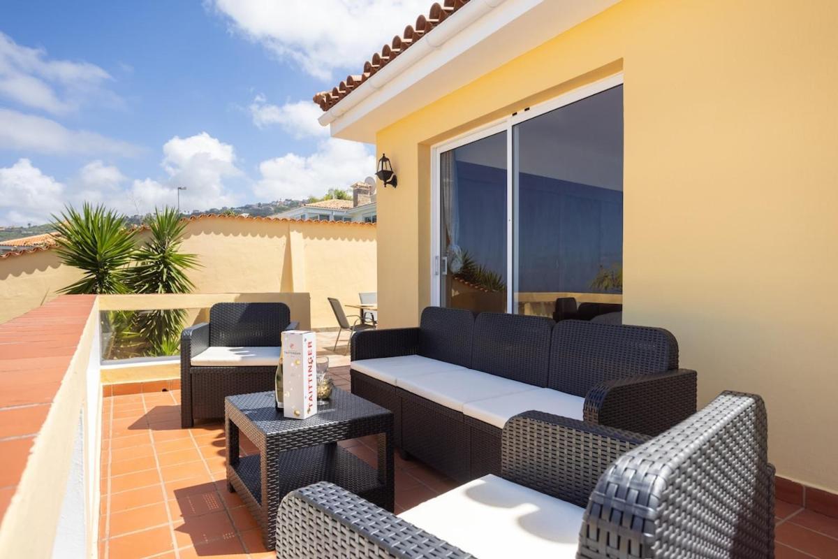 Villa La Paz Ocean views&private heated pool El El Sauzal Exterior foto