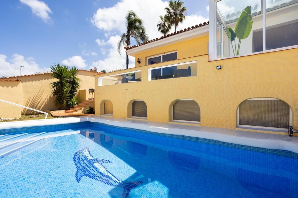 Villa La Paz Ocean views&private heated pool El El Sauzal Exterior foto