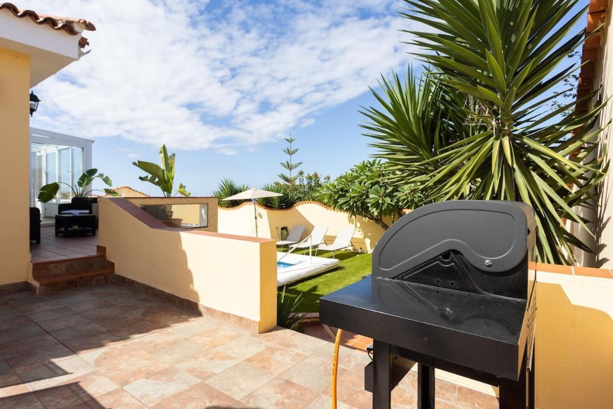 Villa La Paz Ocean views&private heated pool El El Sauzal Exterior foto